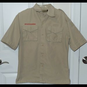 BSA BOY SCOUTS OF AMERICA UNIFORM SHIRT